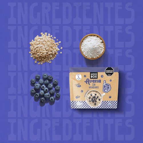 Avena con Arándanos - Pack x 6 sobres
