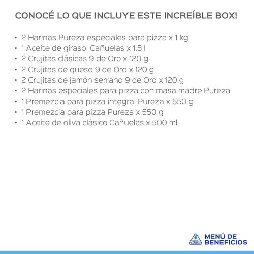 BOX SABADO DE PIZZAS