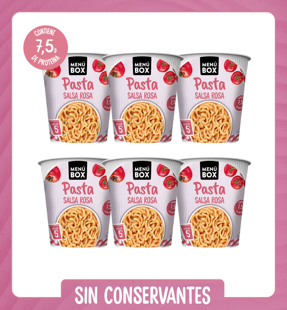 COMBO PASTA ROSA x6