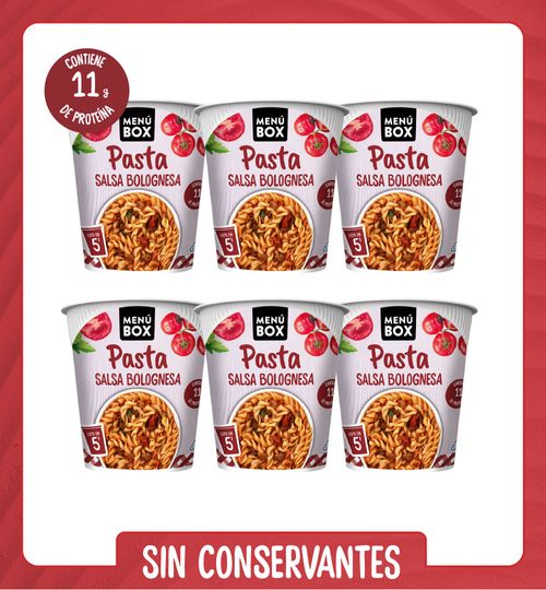 COMBO Pasta Brócoli x6 + Pasta Bolognesa x6